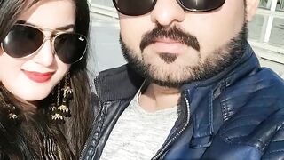selfie with wife