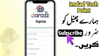 DarazMall earning app | new earning app today | easypisa jazzcash earning app | earning in Pakistan