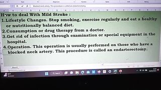 How To Deal With Mild Stroke