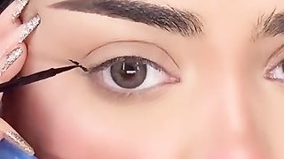 Amazing eyeliner idea and trick