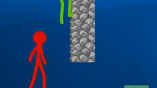 Stickman animation The floor is lava An actual video