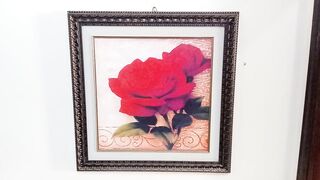 Creative Rose Painting for Home Decoration