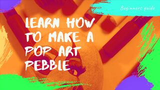 Try this ....pop art on pebble ????????