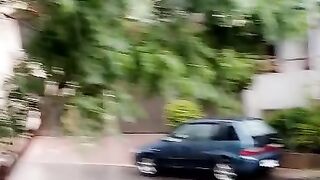 rain in city