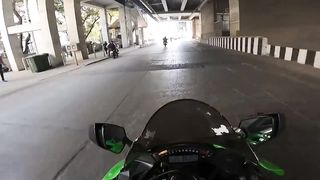 Took My Loud Zx10r to the Beach Meet fir hua bawal|Zomato????Please