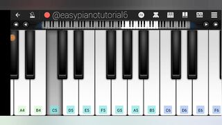 Touba Meri Touba ???? Piano tutorial #easypianotutorial6