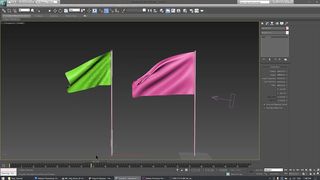 3D Max Flag animation in 10 minutes