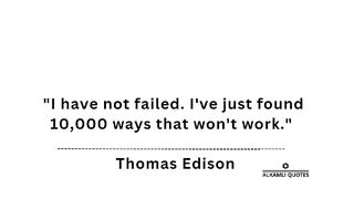 Best quotes in the world . Quotes video. Quotes of Thomas Edison