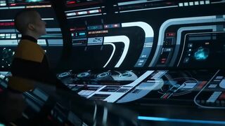 First Flight of the U.S.S. Titan - Star Trek Picard 3x01 Clip ► 4K