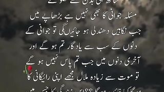 Urdu poetry video status