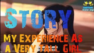 My Experience As a Very Tall Girl| Story Cartoon ✨
