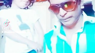 Aiza with father