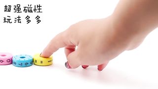 6 Pieces Magnetic Montessori Toys Early Learning Educational Toys For Children Math Business Numbers Diy Assembling Puzzles - Math Toys