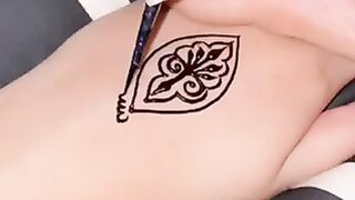Easy back Hand design / trending mandala design
