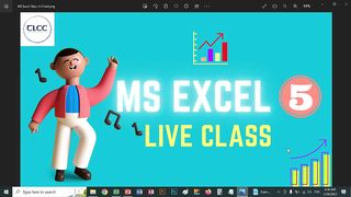 MS Excel Charts - LIVE CLASS