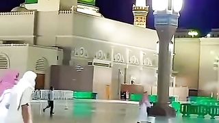 Masjid e Nabwi from inside.