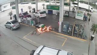 Petrol pump accident