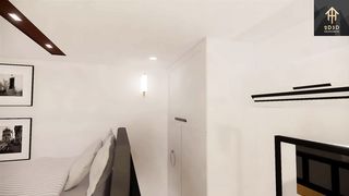 Dashy loft Bed Idea for Small Rooms - 2d3d designer