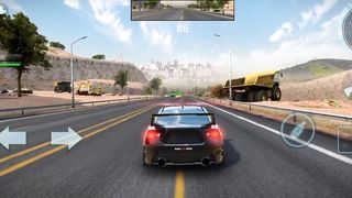 CarX Highway Police Chasing Trash the Car