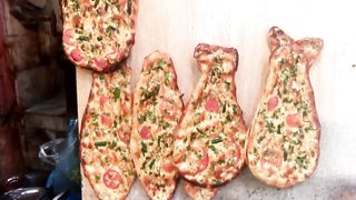 Pakistani street food famous paratha naan