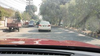 Driving alone