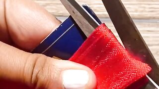 Make a flowers hand made
