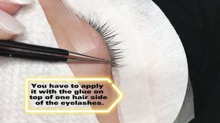 How to apply eyelashes|lashes
