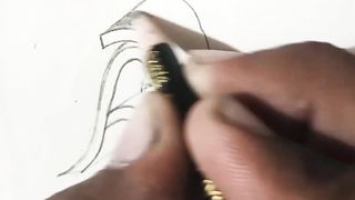 Afzal_name_writing_status_video___amazing_3D_English__writing