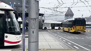 Modern transport system of Switzerland! My first video