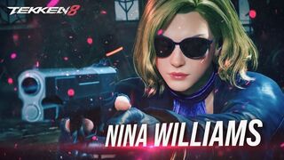 TEKKEN - 8 NINA WILLIAMS REVEAL TRAILER _GAMEPLAY..