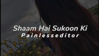 Sham hai sakon ki...