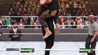 WWE 2K22 Gameplay The Giant Omos vs The Monster Braun Strowman Crown Jewel Full Match | Best Gaming Zone