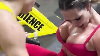 Women bodybuilder