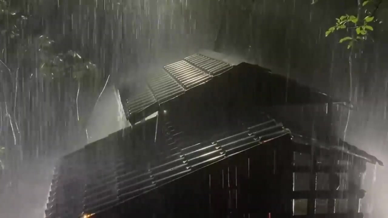 Звук Дождя и Раскаты Грома. Для Глубокого Сна и Релаксации........