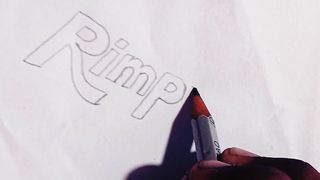 Rima name writing status #drawing