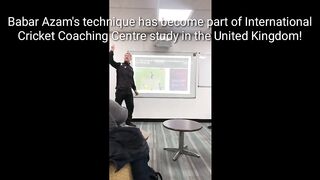 Baber Azam 'technique Has Become Part of International Cricket Coaching Center UK