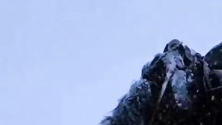 Snow fall is Historic Moments of Life