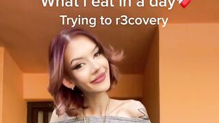 What i eat in a day trying to recover