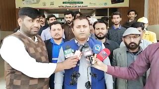 ٹی ایچ کیو  ہسپتال پھالیہ میں ڈاکٹرز, پیرامیڈیکل کا احتجاج(تفصیل ڈسکرپشن میں)