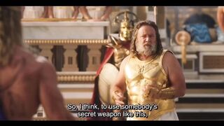 Thor vs Zeus full fight scene