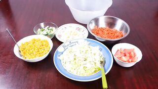 green healthy lunch ideas salad recipes mixed vegetable tasty leaf lettuce, #Dieting, #weightloose