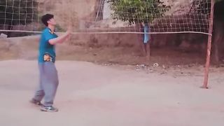 Volleyball show ball