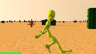 Alien cartoon dance videos Dami TU Casita