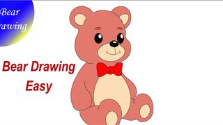 Bear Cute drawing | Kids Drawings | Cool Drawings