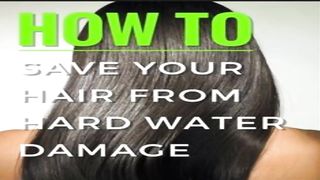 How to Prevent Hair Loss Due to Hard Water! Health tips