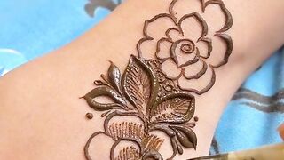 Arabic mehndi styl
