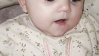 Baby speaking mama