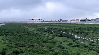 Airplane landing in airport#airbus #airplan#landing airplane#