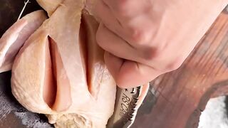 Chicken cooking trick
