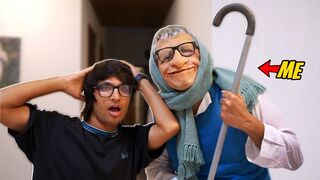 OLD MAN PRANK on @souravjoshivlogs7028